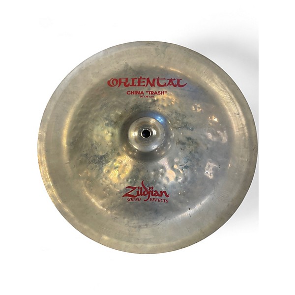 Used Zildjian 14in Oriental China Trash Cymbal