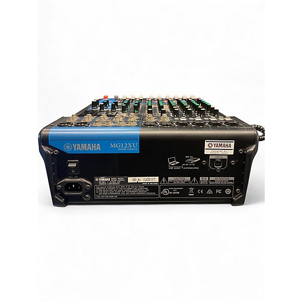 Used Yamaha MG12XU Unpowered Mixer