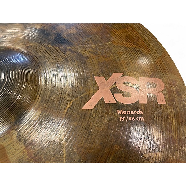 Used SABIAN 19in XSR MONARCH Cymbal