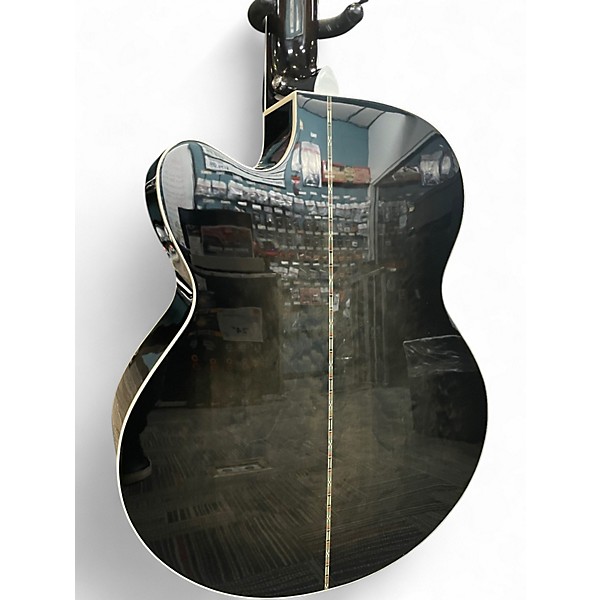 Used Michael Kelly MKDF5 5 String Dragonfly Acoustic Electric Smoke Burst Acoustic Bass Guitar