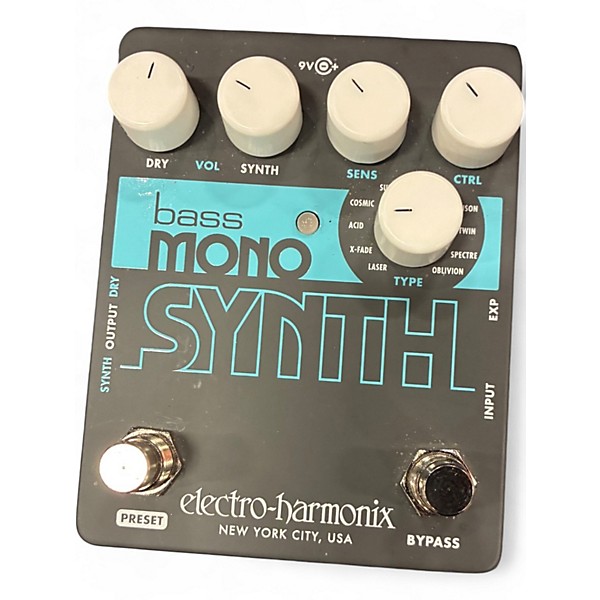 Used Electro-Harmonix Bass Mono Synth Bass Bass Effect Pedal