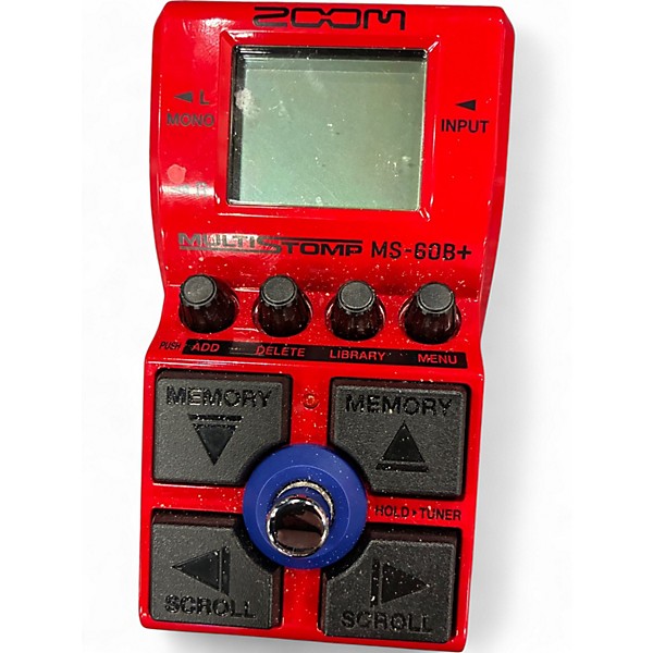 Used Zoom MS-60B+ Multistomp Effect Processor