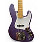 Vintage 1976 Fender 1976 Jazz Bass Royal Purple Electric Bass Guitar