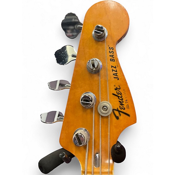 Vintage 1976 Fender 1976 Jazz Bass Royal Purple Electric Bass Guitar
