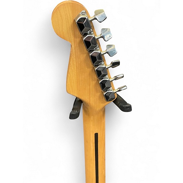 Used Squier MIK Stratocaster Black Solid Body Electric Guitar