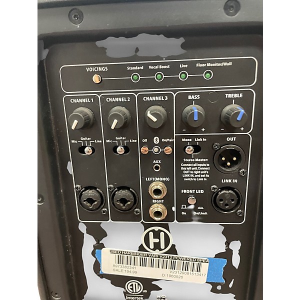 Used Harbinger VARI V2312 Powered Speaker