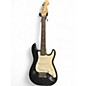 Used Squier Mini Affinity Stratocaster Black and White Electric Guitar thumbnail