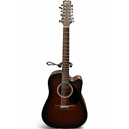 Used Mitchell T331TCE-BST Edge Burst 12 String Acoustic Electric Guitar