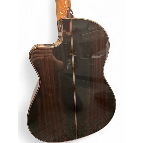 Used Cordoba Fusion 12 Rose Classical Acoustic Electric Guitar