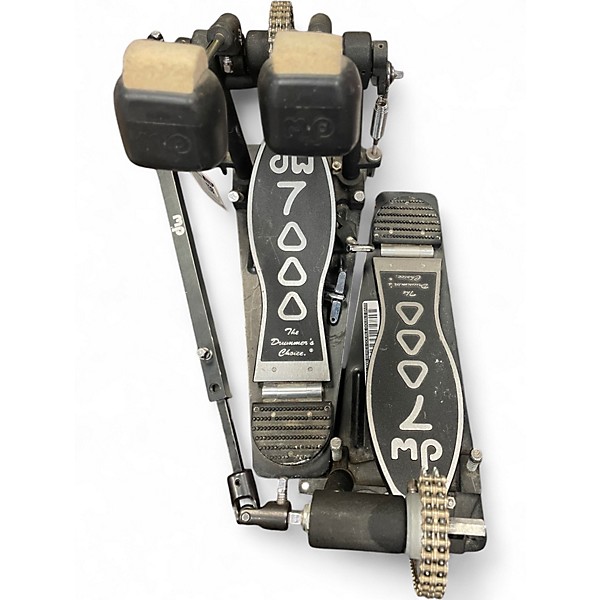 Used DW 7000 Series Double Double Bass Drum Pedal