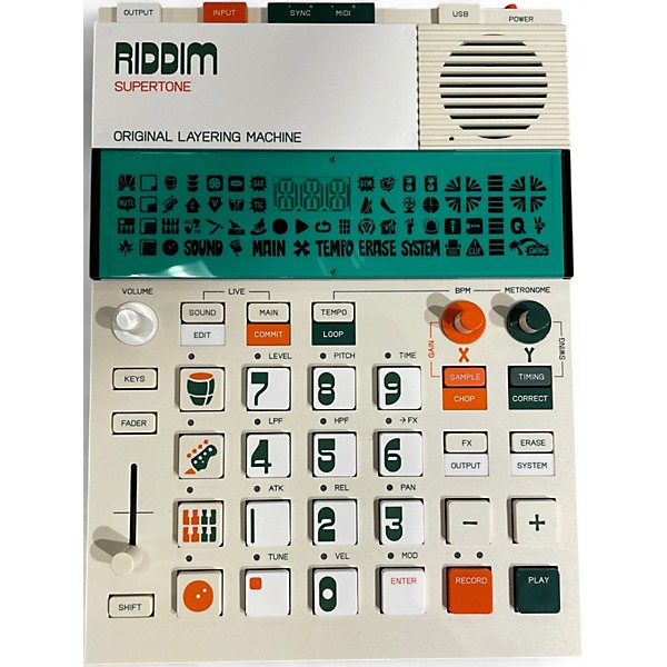 Used teenage engineering EP-40 RIDDIM SUPERTONE Production Controller