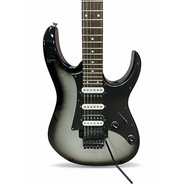 Used Ibanez RG450EX Silverburst Solid Body Electric Guitar