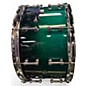 Used SPL 14in 468 SNARE GREEN TO BLACK FADE Drum