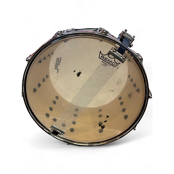 Used SPL 14in 468 SNARE GREEN TO BLACK FADE Drum