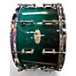 Used SPL 14in 468 SNARE GREEN TO BLACK FADE Drum