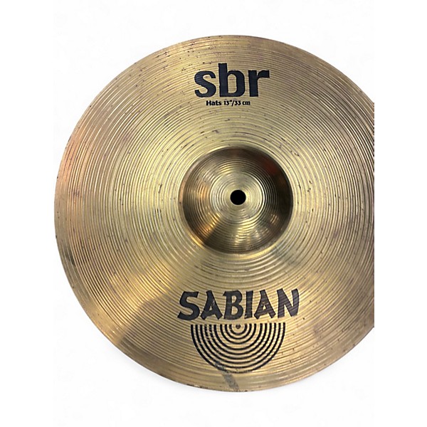 Used SABIAN 13in SBR Hi Hat Pair Cymbal
