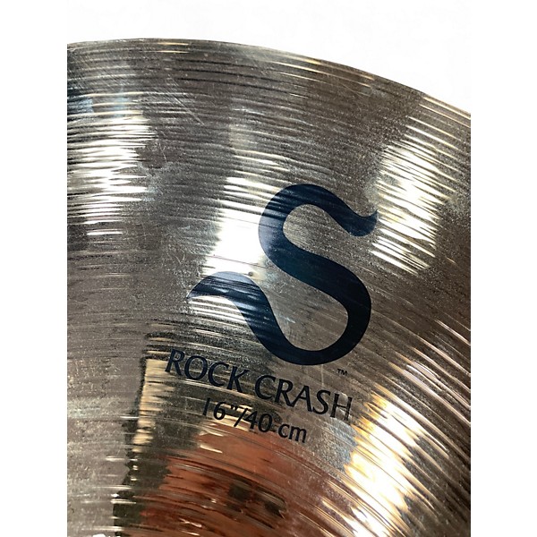 Used Zildjian 16in S Family Rock Crash Cymbal