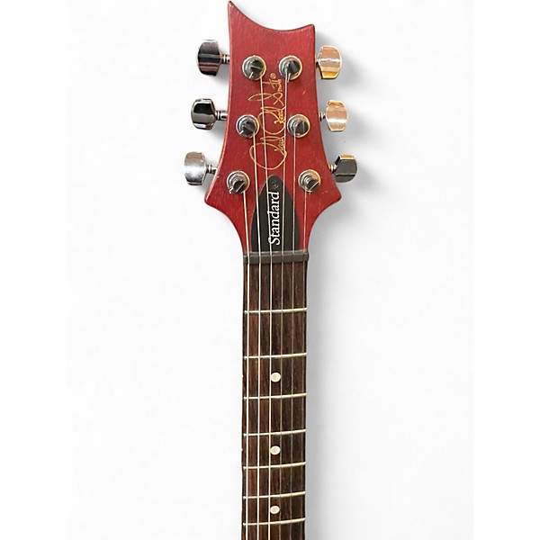 Used PRS S2 Standard 24 Red to Black Fade Solid Body Electric Guitar