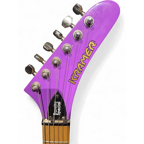 Used Kramer Baretta Special Purple Solid Body Electric Guitar