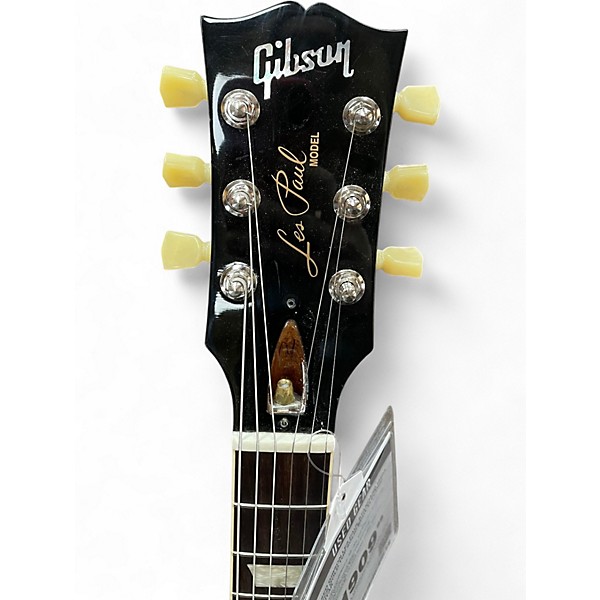 Used Gibson Les Paul Standard 1950S Neck Gold Top Solid Body Electric Guitar