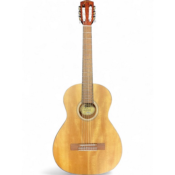 Used Fender FA15N Natural Acoustic Guitar