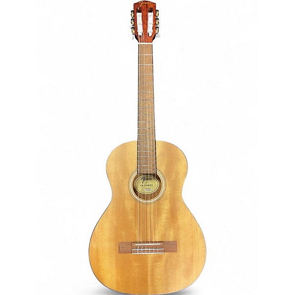 Used Fender FA15N Natural Acoustic Guitar