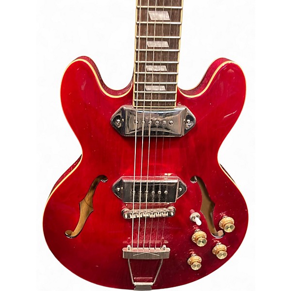 Used Epiphone Casino Coupe Cherry Hollow Body Electric Guitar