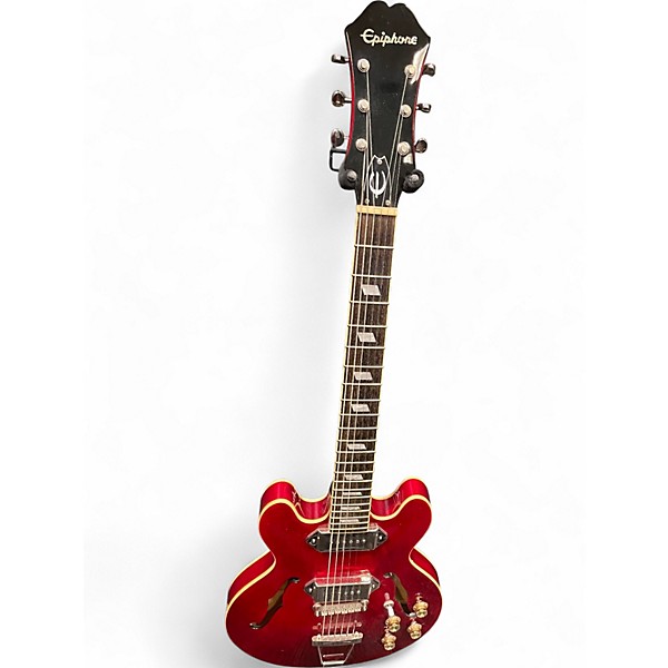 Used Epiphone Casino Coupe Cherry Hollow Body Electric Guitar