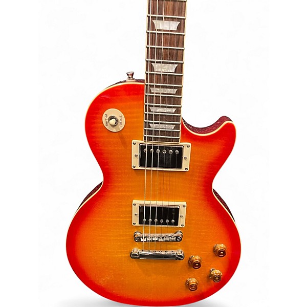 Used Epiphone les paul 1960 Tribute Plus Cherry Sunburst Solid Body Electric Guitar