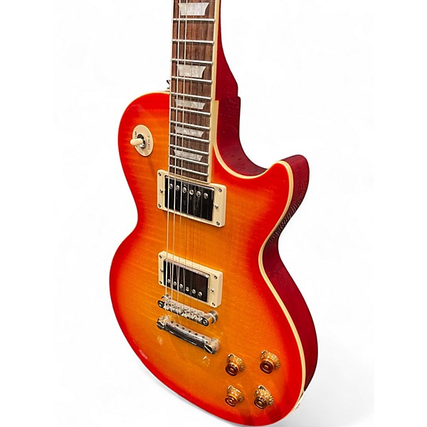 Used Epiphone les paul 1960 Tribute Plus Cherry Sunburst Solid Body Electric Guitar