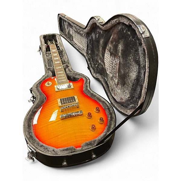 Used Epiphone les paul 1960 Tribute Plus Cherry Sunburst Solid Body Electric Guitar