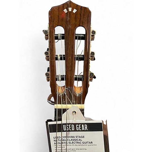 Used Cordoba STAGE Natural Classical Acoustic Electric Guitar