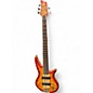 Used Jackson Pro Series Spectra Bass SB V Poplar Burl Transparent Cherry Burst Electric Bass Guitar thumbnail