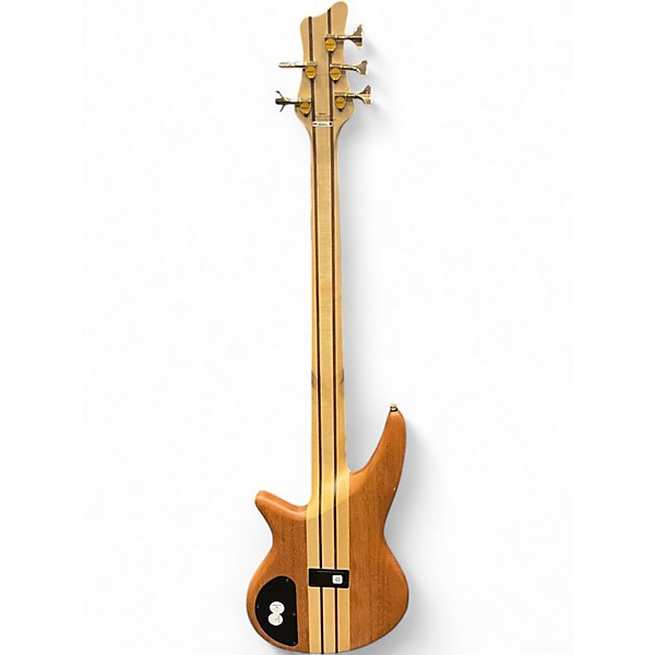 Used Jackson Pro Series Spectra Bass SB V Poplar Burl Transparent Cherry Burst Electric Bass Guitar