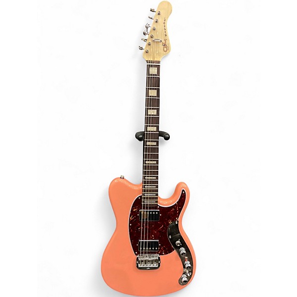 Used 2024 G&L CLF RESEARCH ESPADA HH CUSTOM BUILT TO ORDER SUNSET CORAL Solid Body Electric Guitar