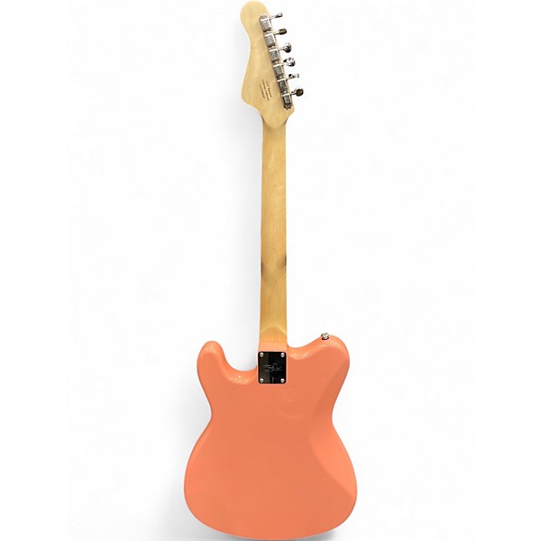 Used 2024 G&L CLF RESEARCH ESPADA HH CUSTOM BUILT TO ORDER SUNSET CORAL Solid Body Electric Guitar