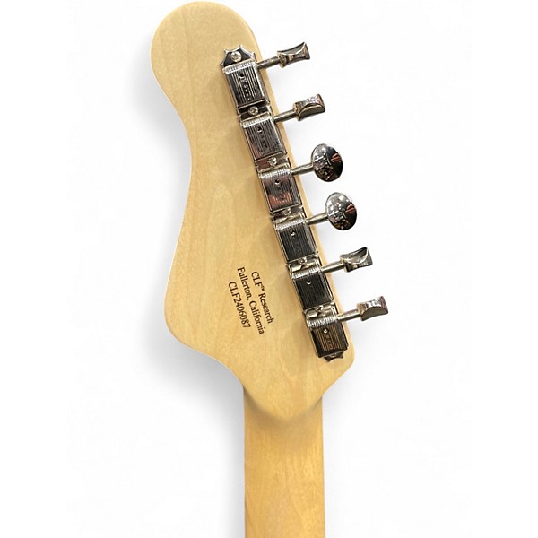 Used 2024 G&L CLF RESEARCH ESPADA HH CUSTOM BUILT TO ORDER SUNSET CORAL Solid Body Electric Guitar