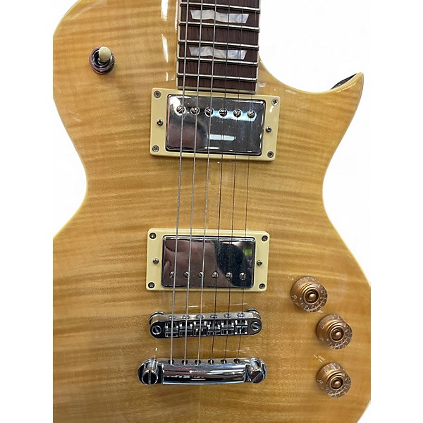 Used ESP LTD EC256 Vintage Natural Solid Body Electric Guitar