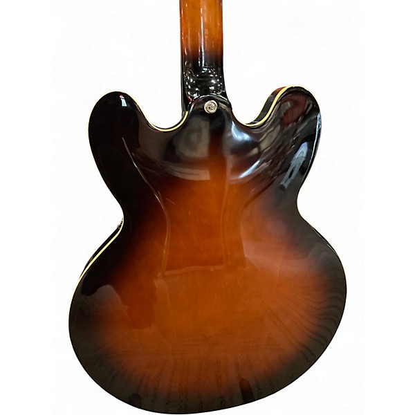 Used 2020s Epiphone BONEHEAD RIVIERA 2 Color Sunburst Hollow Body Electric Guitar