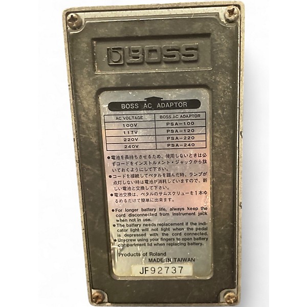 Used BOSS MT2 Metal Zone Distortion Effect Pedal