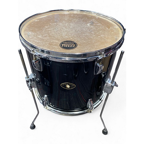 Used TAMA 4 Piece stagestar Black Drum Kit
