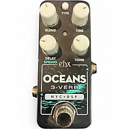 Used Electro-Harmonix Oceans 3-Verb Effect Pedal