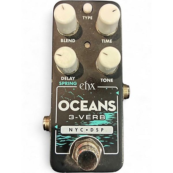 Used Electro-Harmonix Oceans 3-Verb Effect Pedal