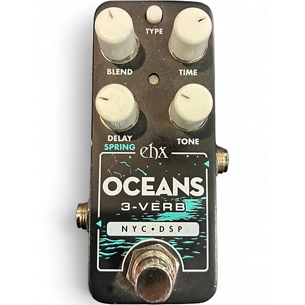 Used Electro-Harmonix Oceans 3-Verb Effect Pedal