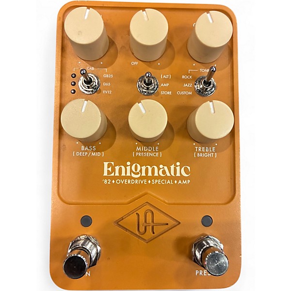 Used Universal Audio UAFX Enigmatic '82 Overdrive Special Amp Effect Processor