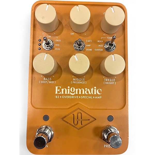 Used Universal Audio UAFX Enigmatic '82 Overdrive Special Amp Effect Processor