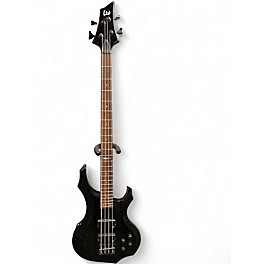 Used Ltd F104 Bass Black Electric Bass Guitar