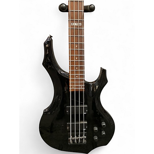 Used Ltd F104 Bass Black Electric Bass Guitar