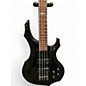 Used Ltd F104 Bass Black Electric Bass Guitar