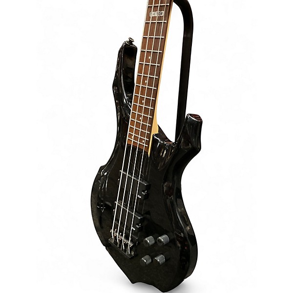 Used Ltd F104 Bass Black Electric Bass Guitar